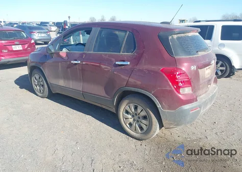 2016 Chevrolet Trax 1Ls z USA, uszkodzony, nr VIN 3GNCJKSB0GL275022